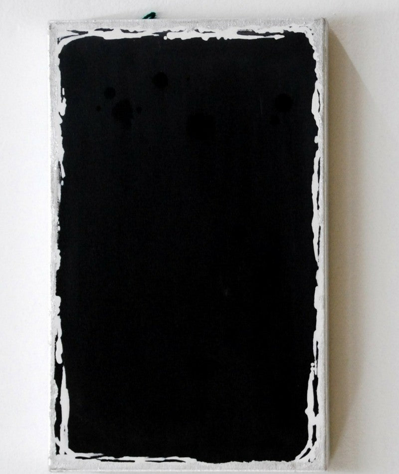 Unico & Multiplo Tela nera Dipinto su tela