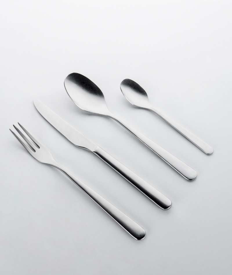 KnIndustrie Foo'D Finitura Stone Washed Posate Set 24 Pezzi