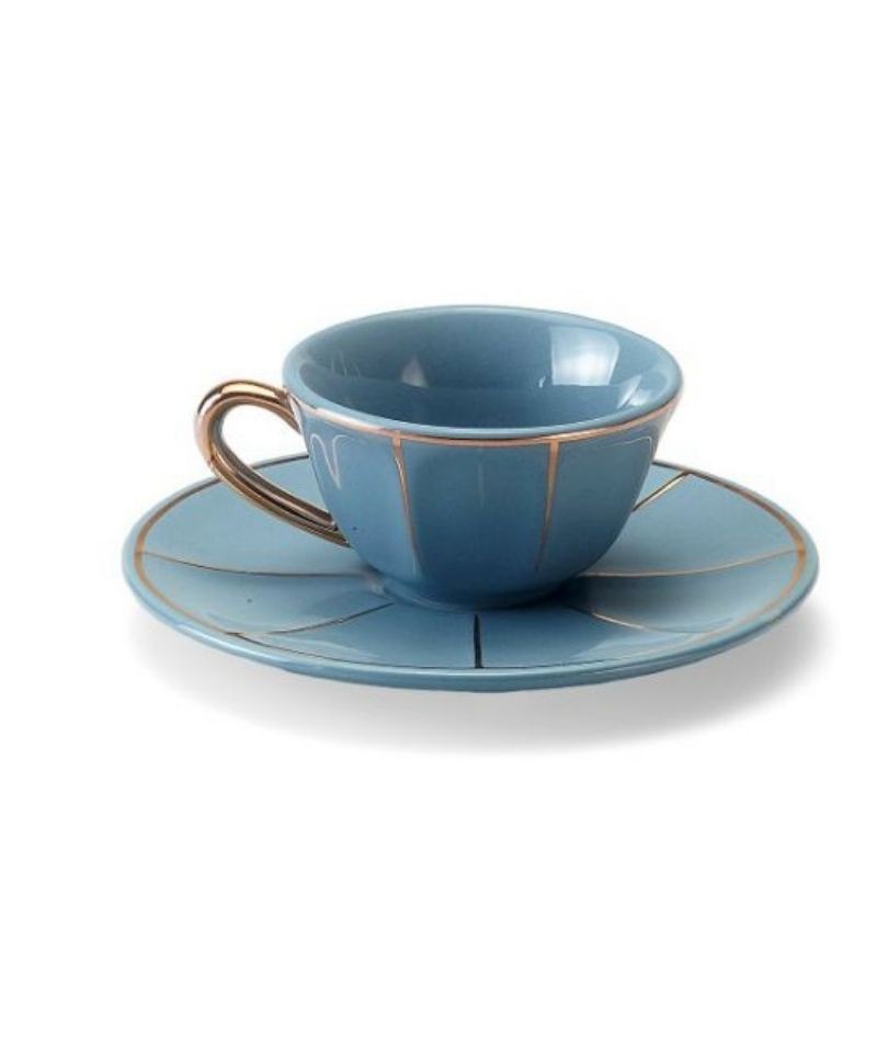 Bitossi Home Tavola Scomposta tazza caffè c/p vintage Carta da zucchero