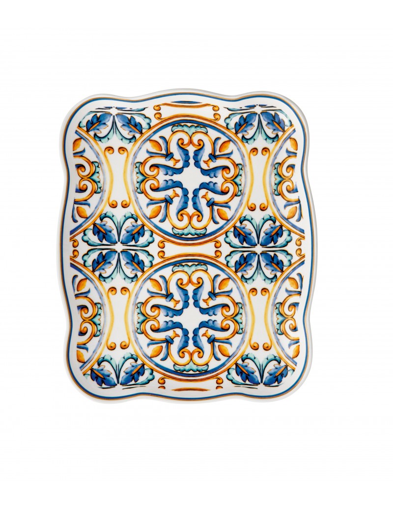 Brandani Medicea Vassoietto Rosone Porcellana