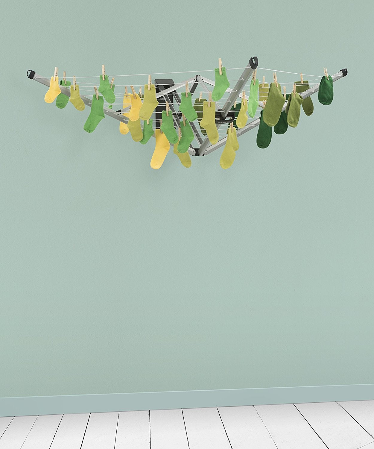 Brabantia Wallfix stendibiancheria richiudibile da muro 24 metri