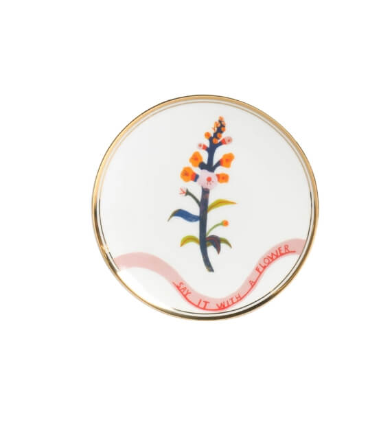 Bitossi Home Botanica Piattino Betonica