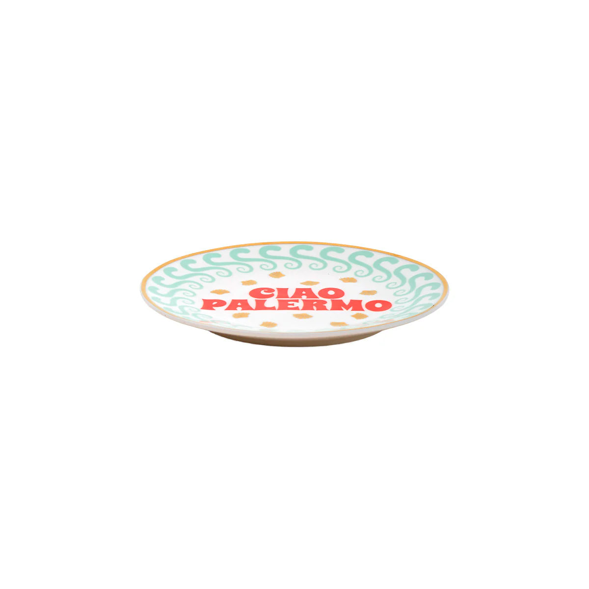 piattino porcellana decorata Palermo