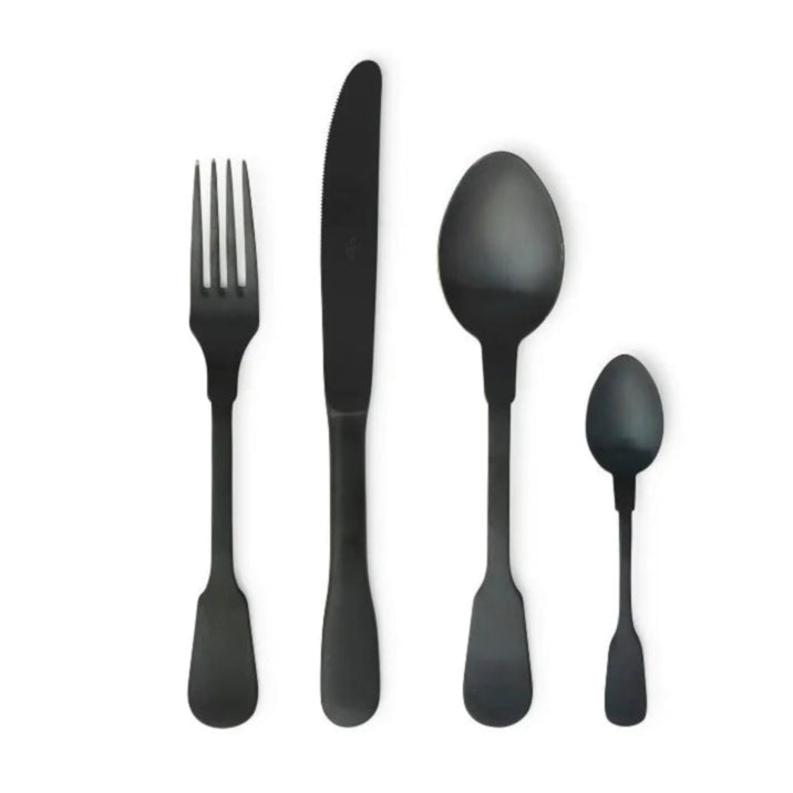 Bitossi Home Classic Set 24 pezzi posate - Nero