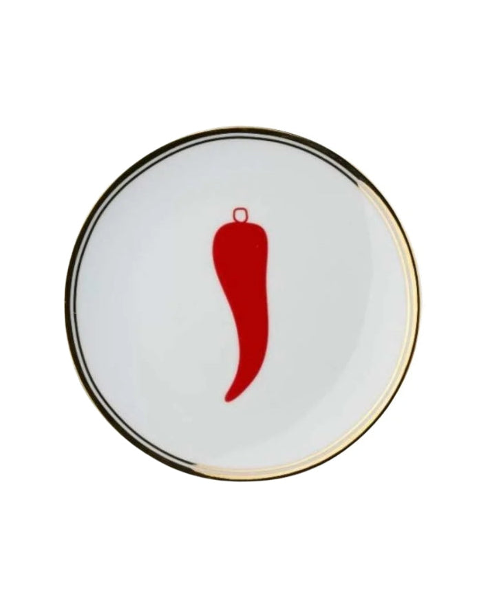 Bitossi Home La Tavola Scomposta piattino ø 17cm - Cornetto