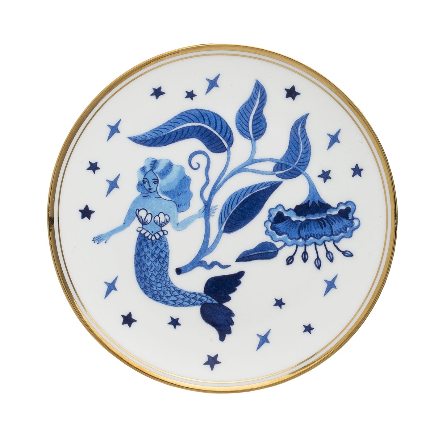 Bitossi Home La Tavola Scomposta Marino Piatto - Sirena