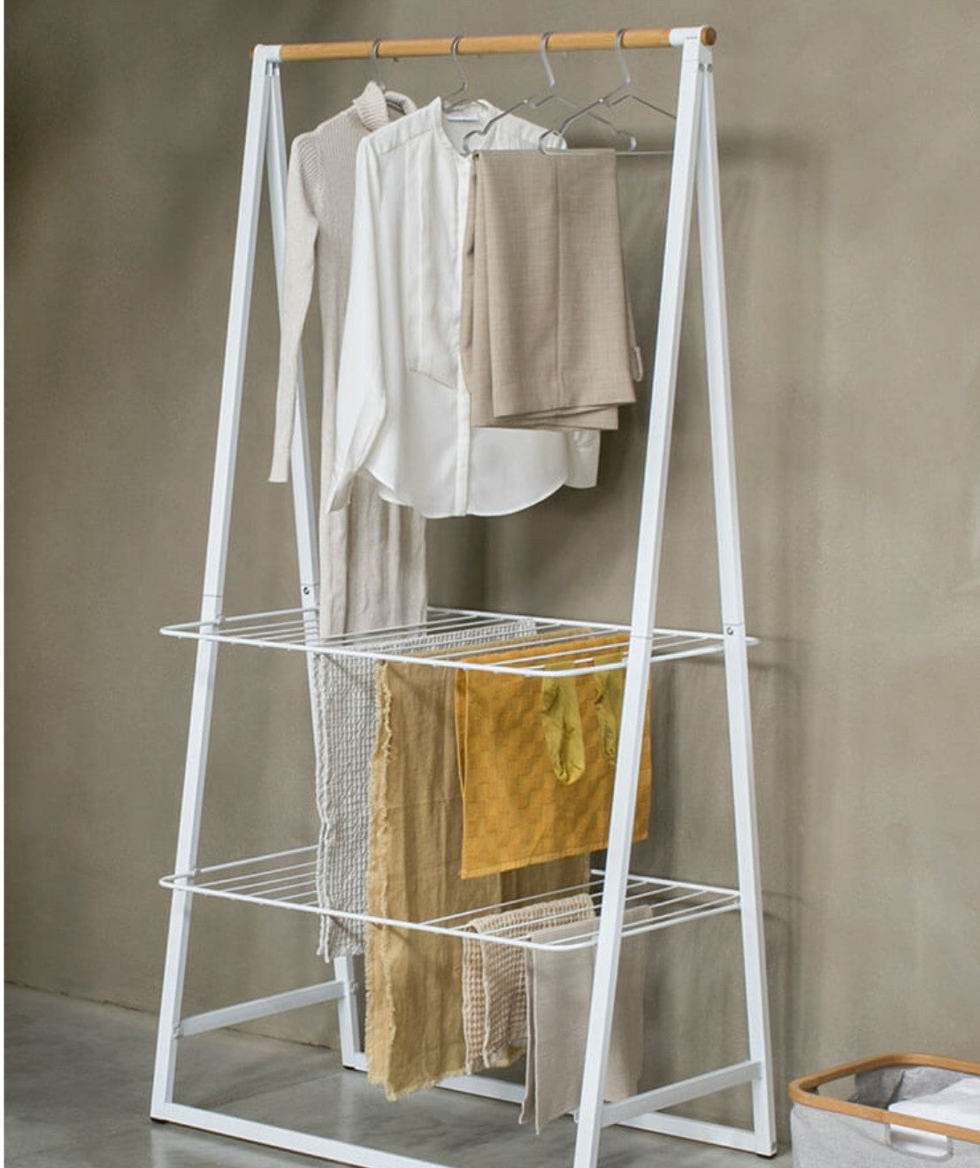 Brabantia Linn Stand Appendiabiti grande Bianco