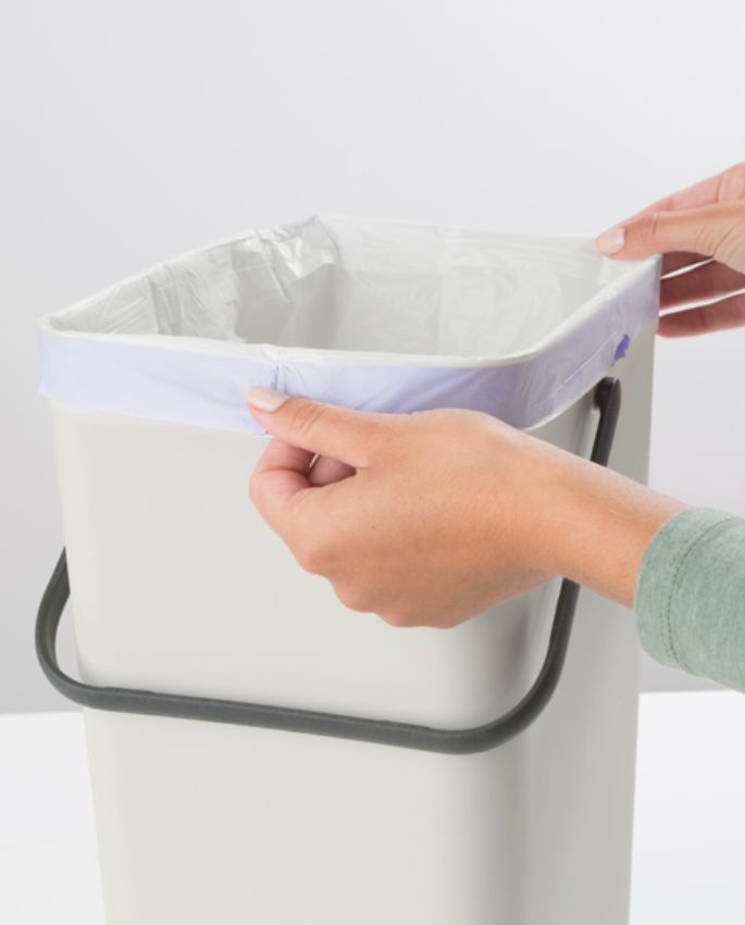 Brabantia Sort & Go Pattumiera 16l - Light/grey