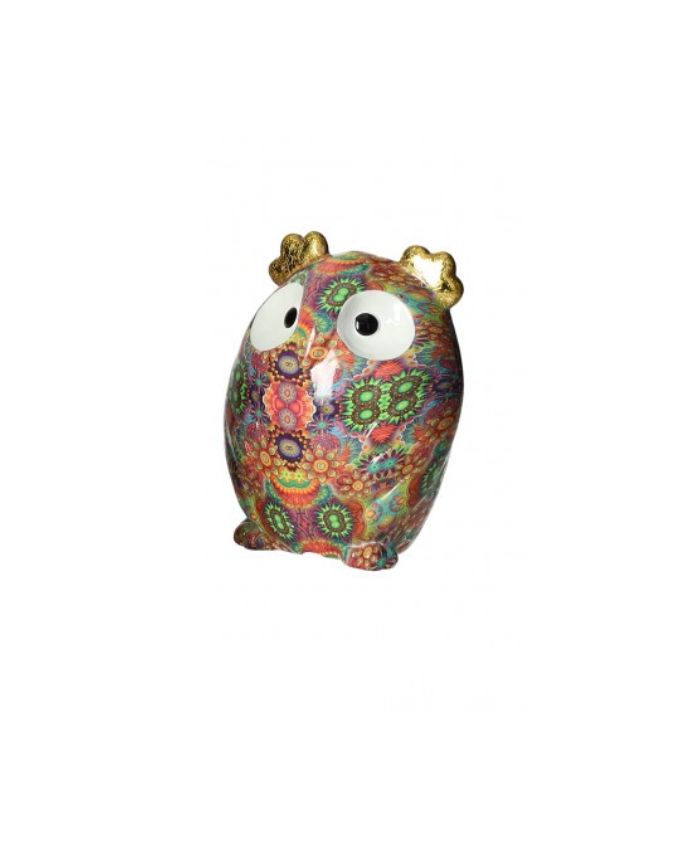 Brandani Salvadanaio Gufo Decori Assortiti