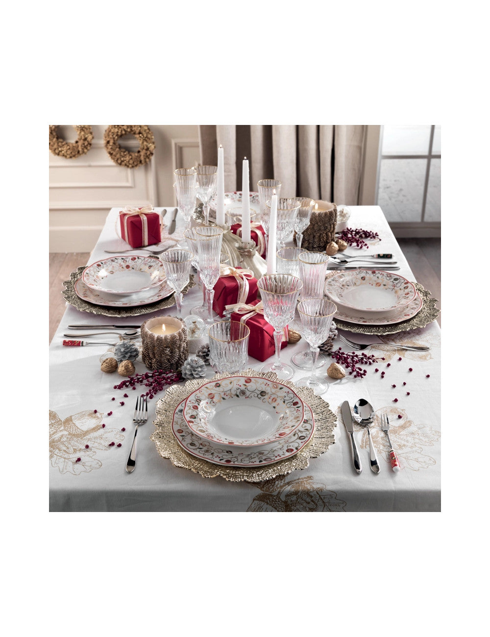 Brandani Tempo di Festa set 18 piatti