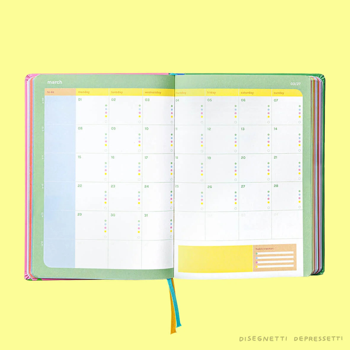 Disegnetti Depressetti Agenda 2026-2027