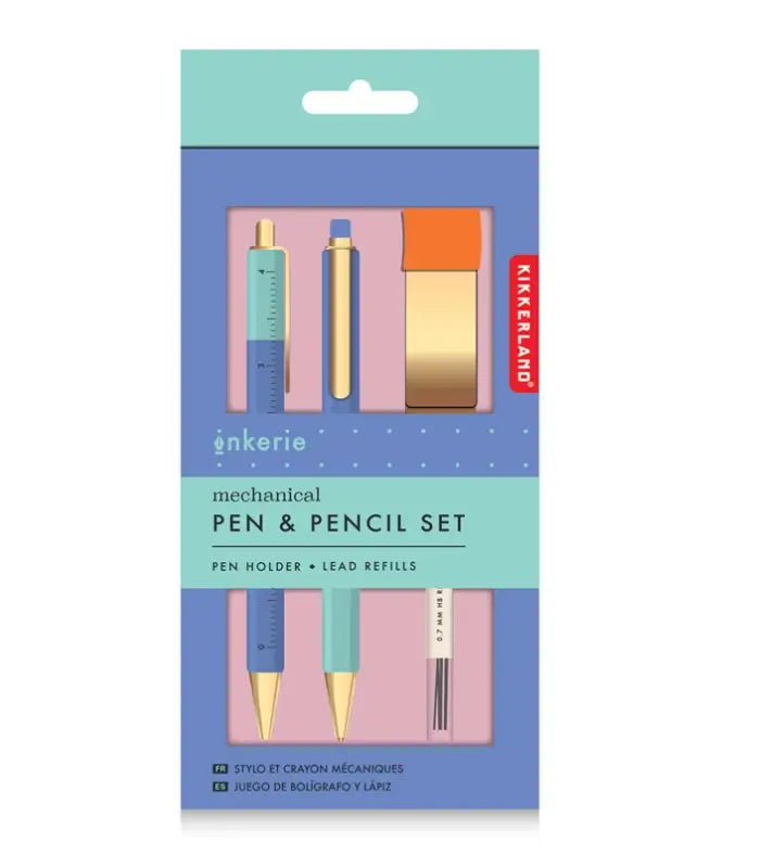 Kikkerland Inkerie Set penna e matita
