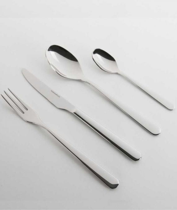 KnIndustrie Foo'D Finitura Lucida Posate Set 24 Pezzi