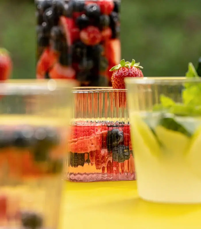 KnIndustrie Groove Set 6 Tumbler Tronco cono