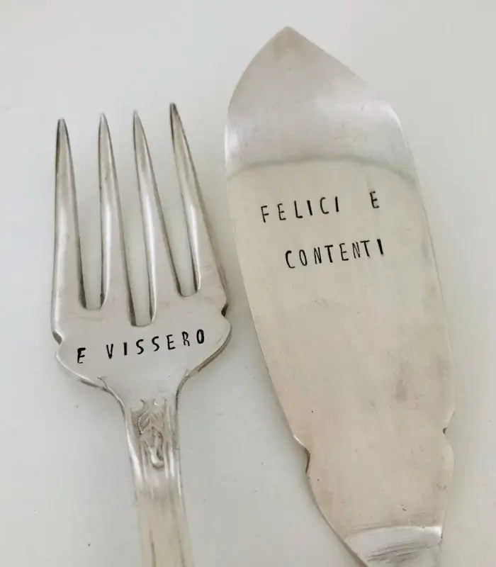 Oh Yeah Spoon "E vissero felici e contenti" Set torta