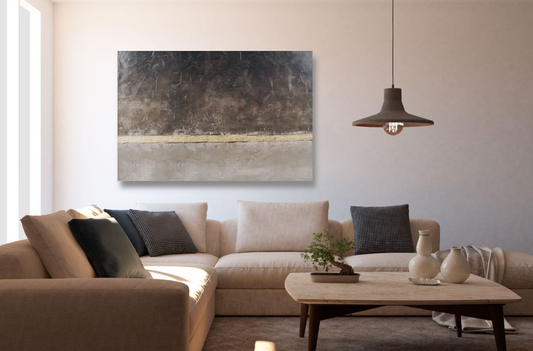 SalvadoriArte - Quadro su Tela Horizon IV 120x80 cm