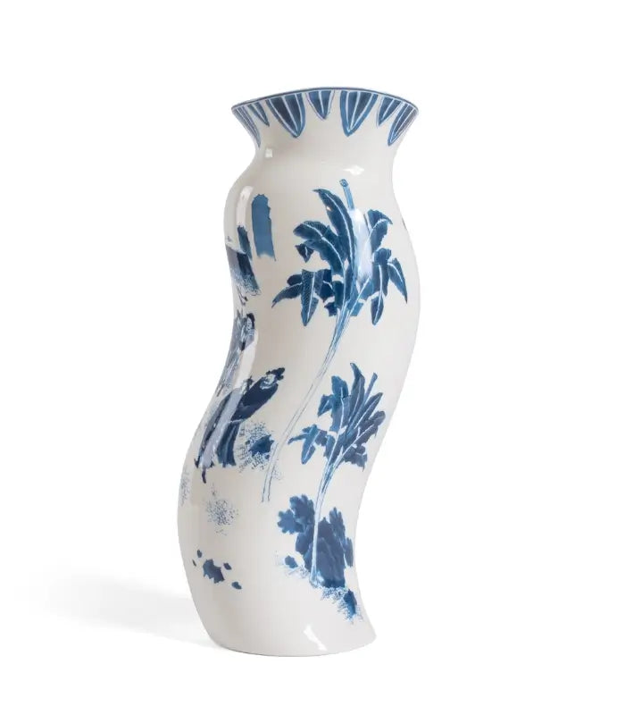 Seletti King Wen Classics On Acid Vaso In Porcellana