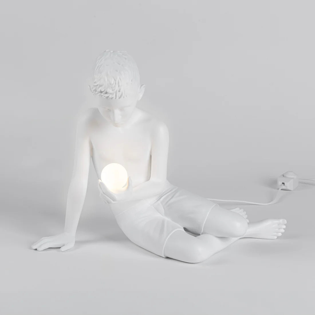 Seletti Inner Glow_S Scultura In Resina Con Luce Led Boy