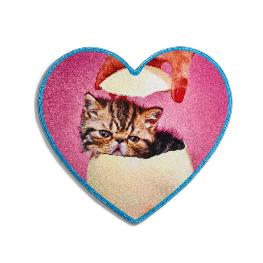 Seletti Toiletpaper Pets Bath Mat Cat Surprise tappeto bagno design