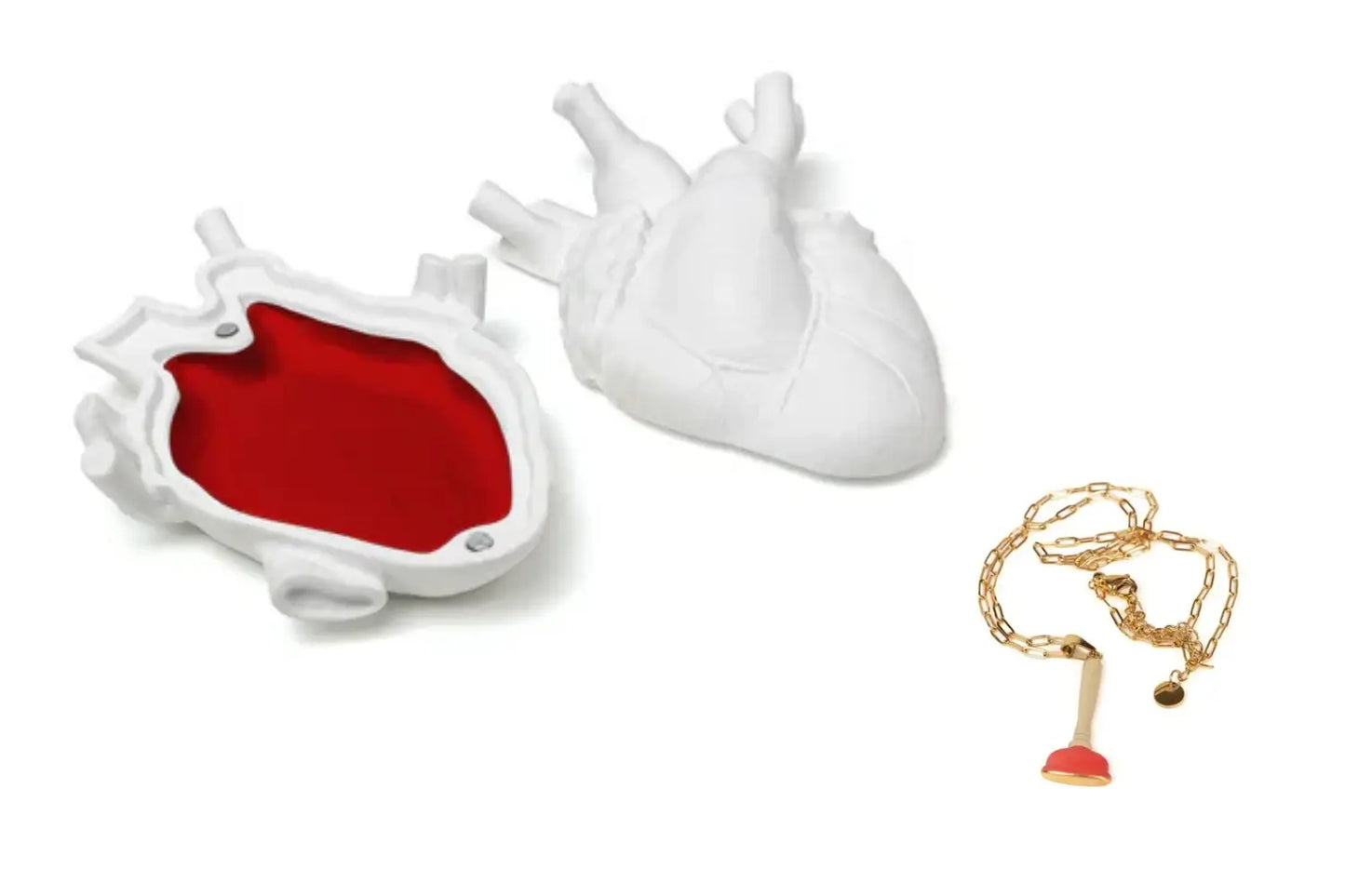 Set regalo Seletti - Love Box con collana Toiletpaper
