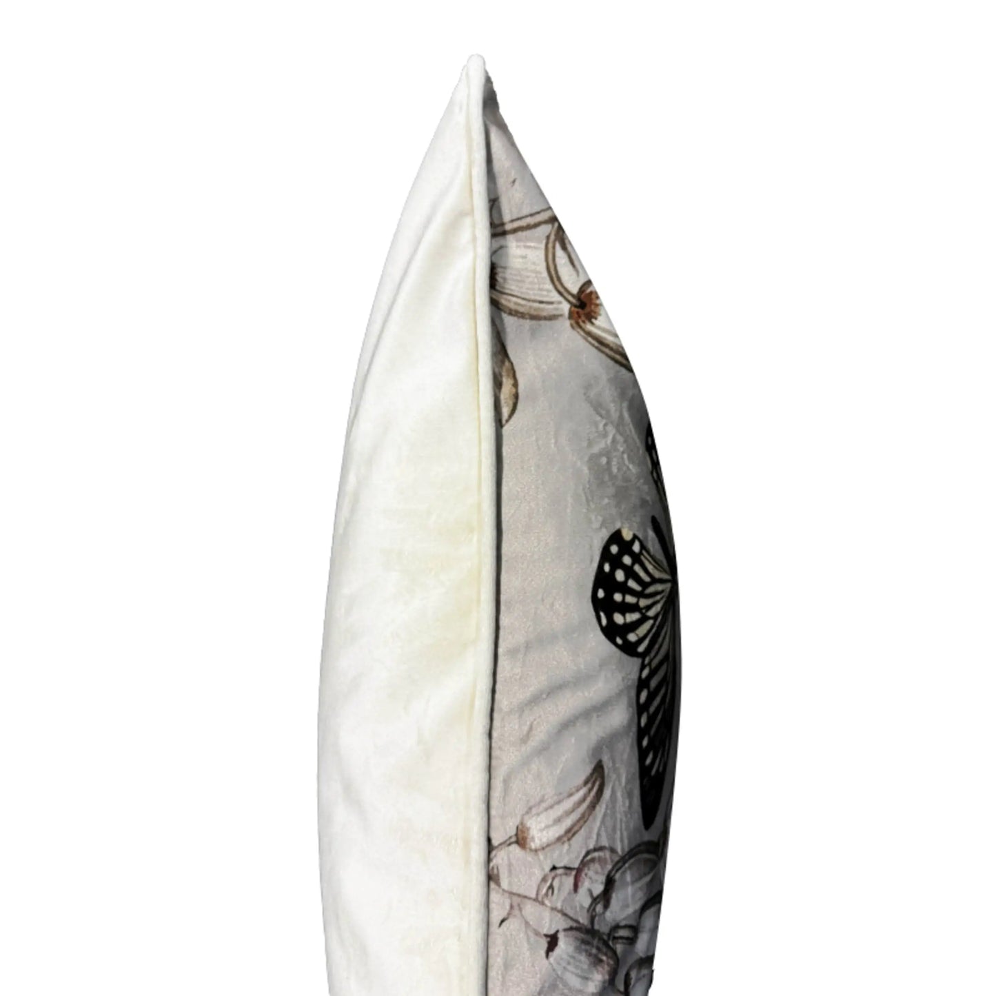 Vanilla Fly Cuscino Velluto Con Bordura - Butterflies c/Bordura