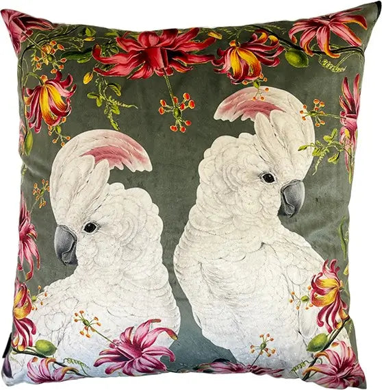 Vanilla Fly Cuscino Velluto Retro Velluto - Olive Branch