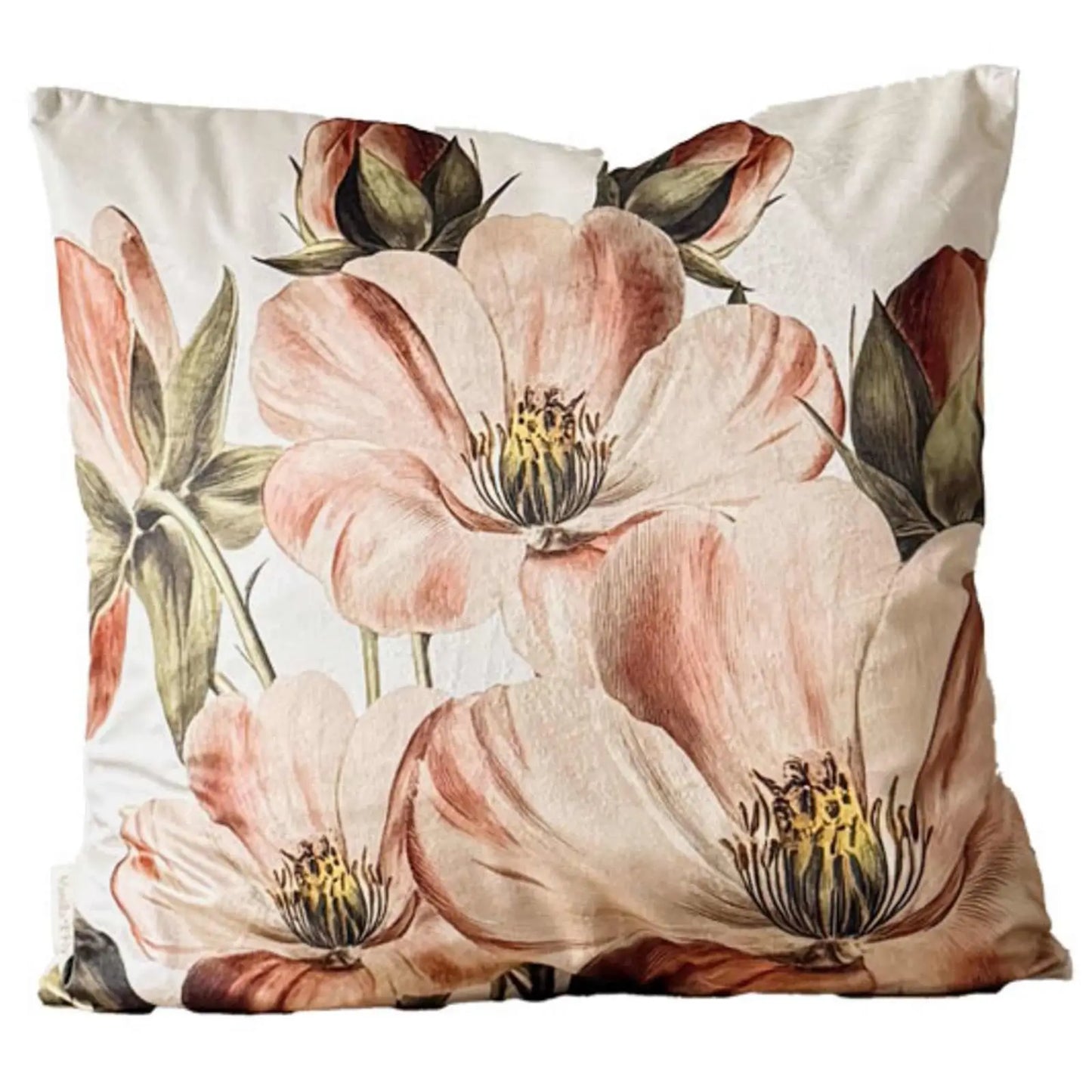 Vanilla Fly Cuscino Velluto Retro Velluto - Petal Poetry