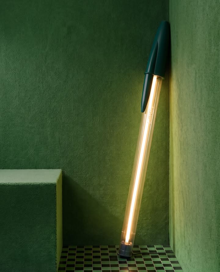 Seletti BIC Lamp Green