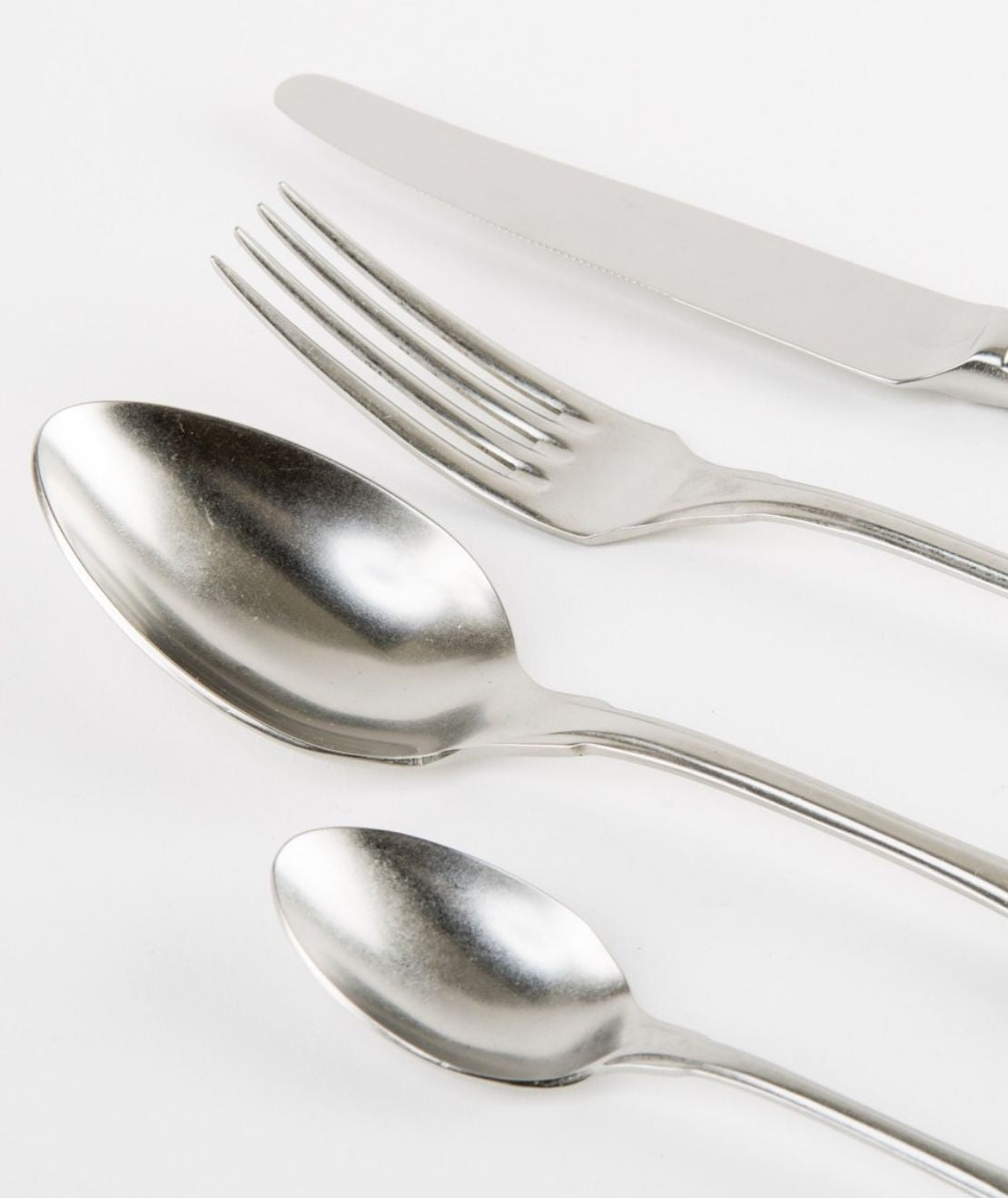 Set 24 posate Brick Lane KnIndustrie acciaio stone washed