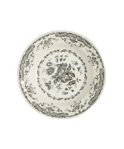 Set piatti fondi Bitossi Home Rose Black
