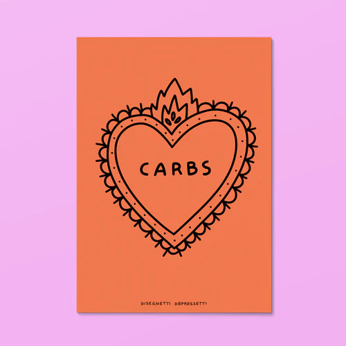 Disegnetti Depressetti | Carolina biglietto 10x15 cm