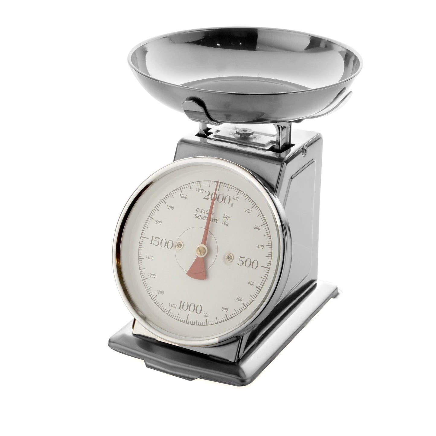 Brandani Home Bilancia 2 Kg in acciaio inox