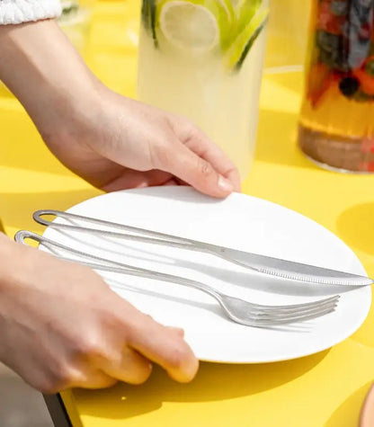 KnIndustrie Dem posate da tavola set 4 pezzi