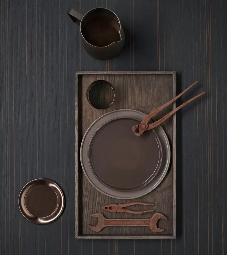 KnIndustrie Materials Kn - Tile vassoio in legno