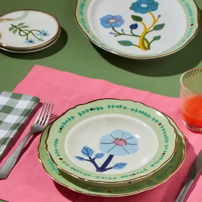 Bitossi Home Botanica Piatti Tavola - Set 18 pz | 6 Posti Tavola