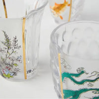 Seletti Hybrid Aglaura set 3 bicchieri