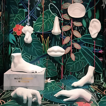 Set regalo Seletti Memorabilia Mvsevm - Elementi volto