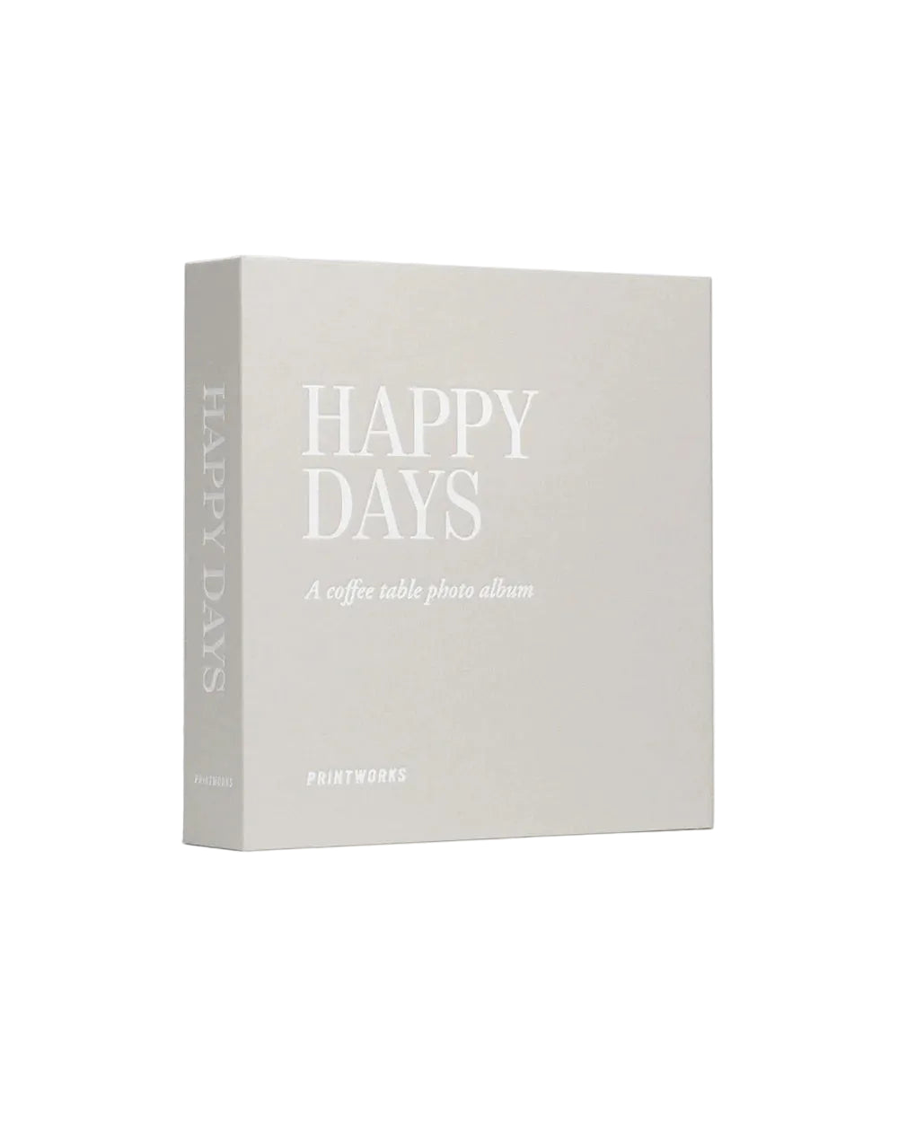 Printworks - Album Fotografico Happy Days Small Light Grey