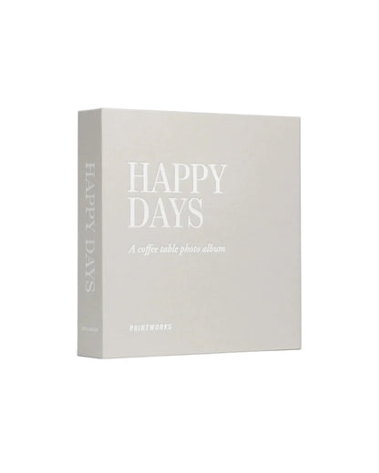 Printworks - Album Fotografico Happy Days Small Light Grey
