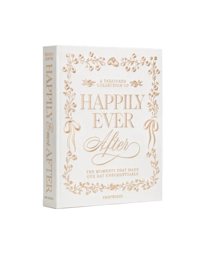 Printworks - Album Fotografico Matrimonio Happily Ever After Ricamato