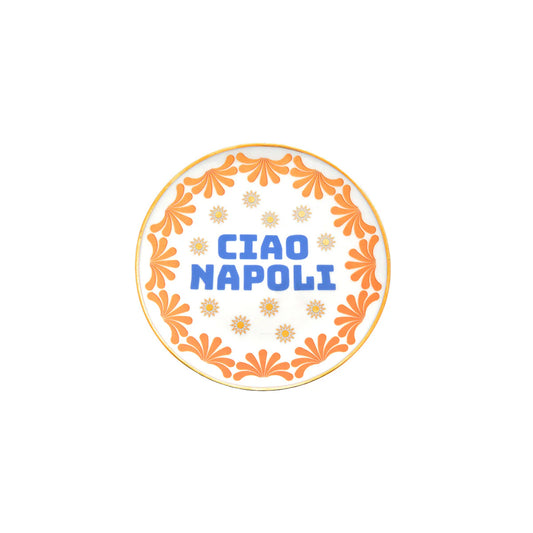 piattino Ciao Napoli Bitossi Home