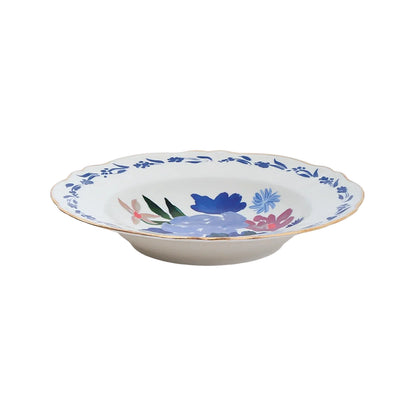 Bitossi Home Dipinto Piatto fondo Bouquet