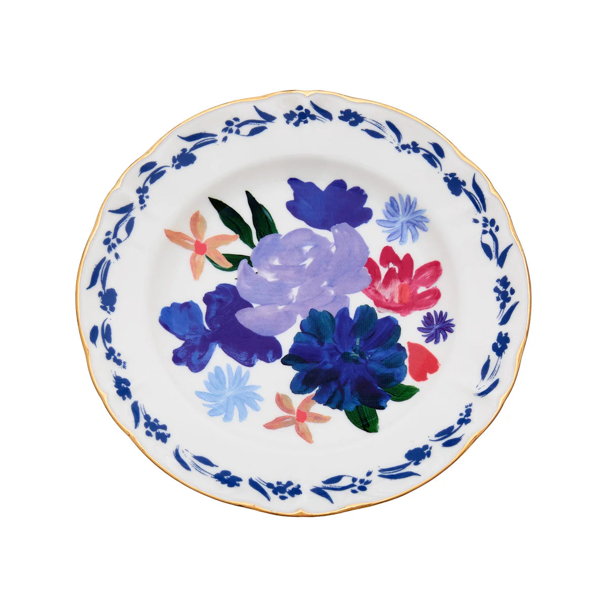 piatto frutta Bitossi Home blu