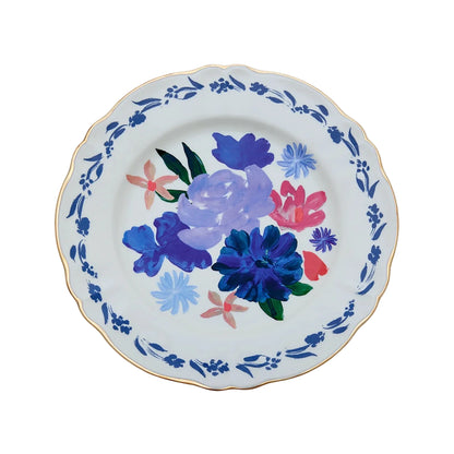 piatto piano Bitossi Home blu