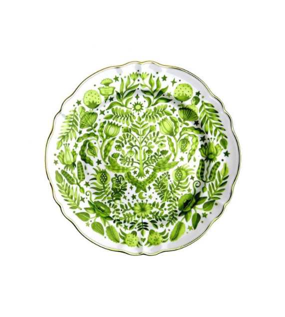 Bitossi Home La Tavola Scomposta Eden vassoio rotondo floreale