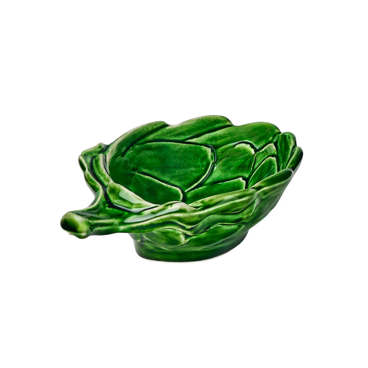 Dettaglio ciotola verde Bitossi Home a forma di carciofo