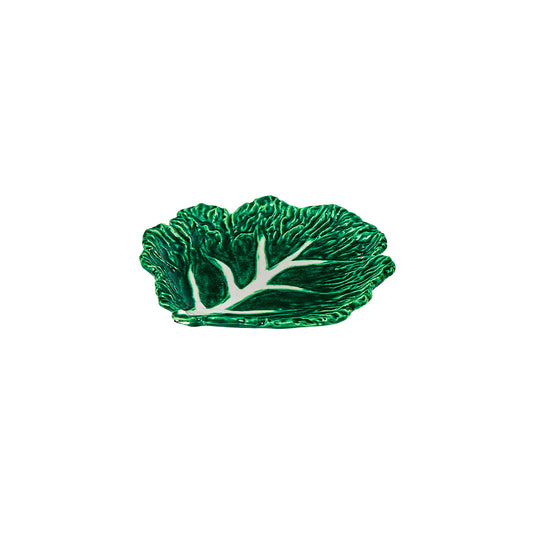 Dettaglio piattino Bitossi Home Bietola in ceramica dipinta a mano