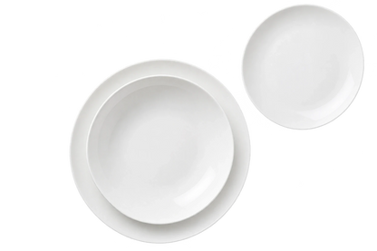Bitossi Home Minimal – Servizio piatti 18 pezzi per 6 persone Bone China