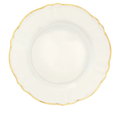 Bitossi Home Parisienne Piatto portata tondo Bordo Oro