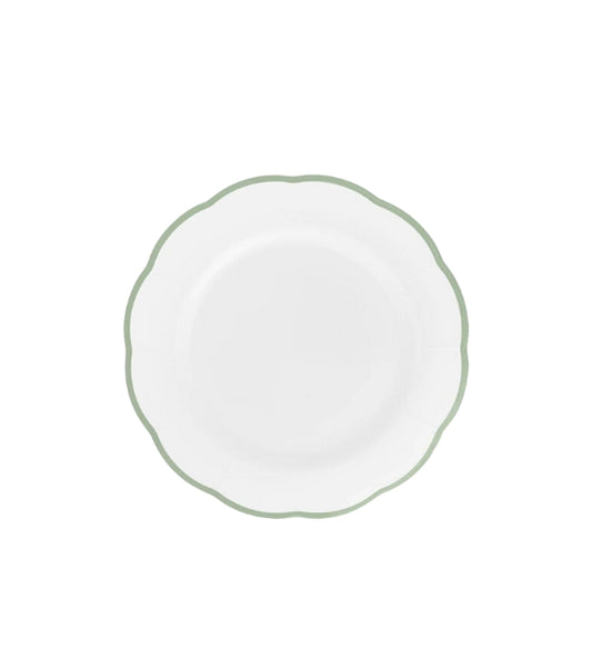 Set 4 Piatti Da Dessert In Porcellana - Motivo Formaggio E Vino | 19 Cm, Microonde E Lavastoviglie - Foto 9